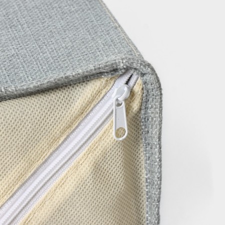 Box LADOOM "Francesca", 3 drawers, 30 × 20 × 28 cm, gray-blue color-3