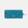 Key on the button, length 11 cm, turquoise color