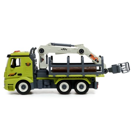 The designer of the screw "Forestry", light, sound, inertia, 76 parts-2
