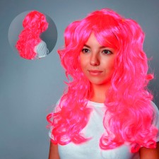 Carnival wig with two tails, 120 g