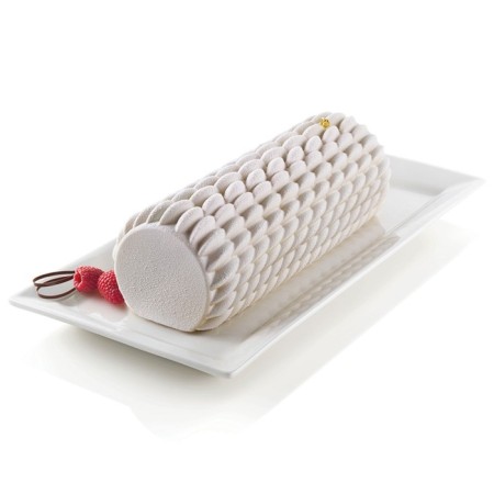 Form for the preparation of cakes, silicone, 24.5x9.5x7.7 cm-3