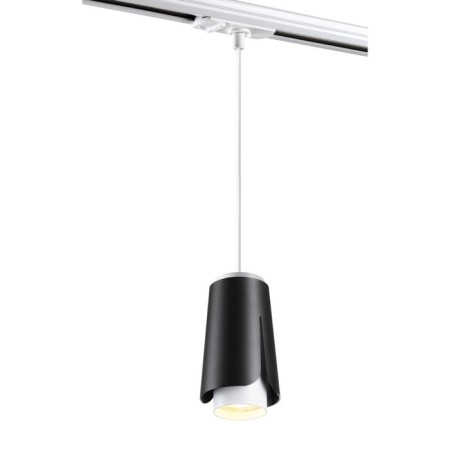 Tulip track lamp, 9W GU10, 1-F, black color-3