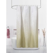 Bath curtain DASCH 180x180 cm, BT-829990, waves, beige