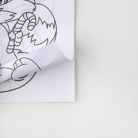 Notepad Coloring Painting A5, 8 pages "Beasts"-6