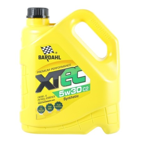 Motor oil Bardahl 5W-30 XTec C2 SN/CF 36532, synthetics, 4 liters