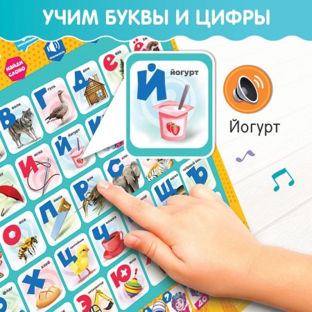 Electronic poster "Fixiki: fixed poster", sound, in the package-3