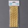 Stars of cocktail tubes, set 12 pcs., Color gold