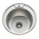 Ledeme L84949 Kitchen Car Wasis, Soldem, Stainless Steel, D = 490 mm, Siphon, Chrome