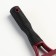 Puchoderma with a drop of 10 x 17 cm, rubberized handle, burgundy-black
