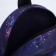 Baby backpack on lightning, lilac color