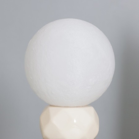 Amani desktop lamp 1x40W E14 white/coffee 11.5x11.5x28cm-2