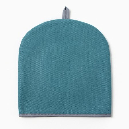 Грелка на чайник Этель Home collection blue 28х28см, 45%лён, 55%хл-1