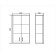 Harmony cabinet 400 15 cm x 40 cm x 60 cm