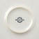 Porcelain dining plate Magistro Urban, D = 22 cm, white color in specking