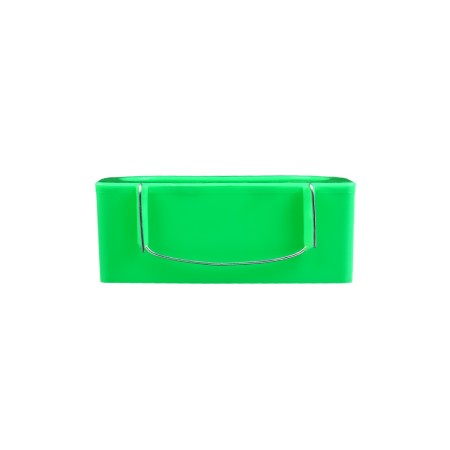 A hinged feeder - a drinker 4 x 6 x 11 cm, tray, plastic Greengo-2