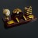 Tables set 6V1 (block d/papers, sub. D/seal, pencil case, clock, business card holder, globe)