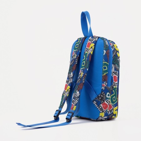 Baby backpack on lightning, blue color-3