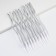 Candles for the cake "For your holiday", silver, 10 pcs.