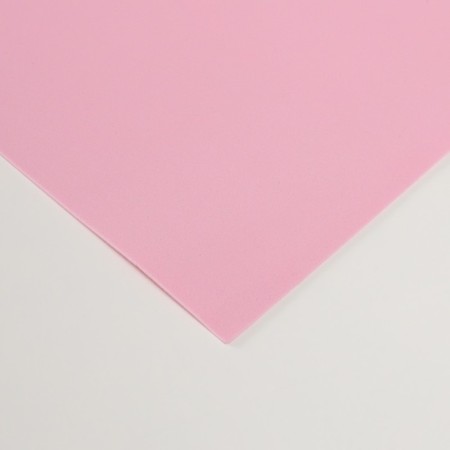 Foamiran matte 60x70 cm, 1 mm, light pink-1