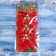 Christmas tree decoration "Bolt with bells" (set of 3 pcs) 10x10 cm, golden red