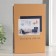 Safe-book wood, leatherette, mirror "Interior Design" 24x16x5 cm