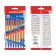 A set of ballpoint pens Erichkrause R-301 Amber Stick, 8 pieces, node 0.7 mm, blue ink blue