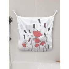 Organizer in a bath on suction cups 