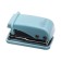 The hole punch is 1 hole, up to 10 sheets, metal, mix