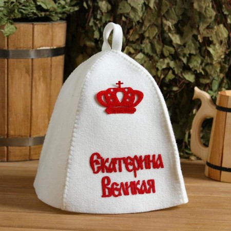 Bath cap with the applique "Catherine the Great"-2