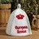 Bath cap with the applique "Catherine the Great"
