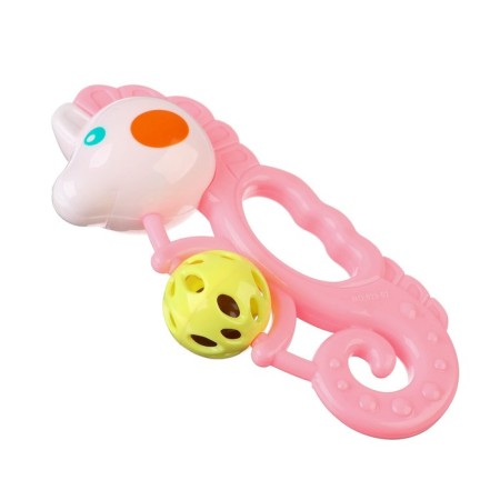 Rattle "sea horse", color mix, crush me-4