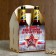 Box for beer "Happy Defender of the Fatherland Day!" Tricolor, star