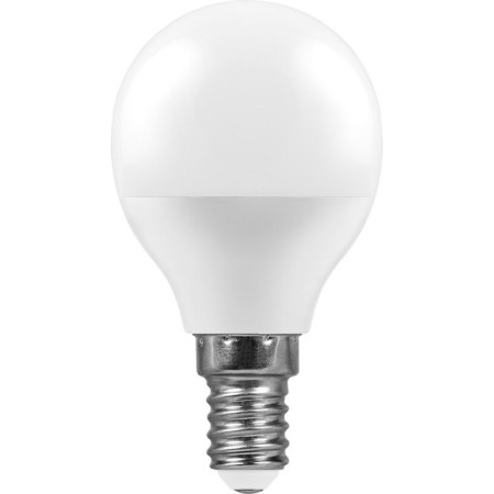 LED LED Feron, G45, 9 W, E14, 6400 K, cold white-1