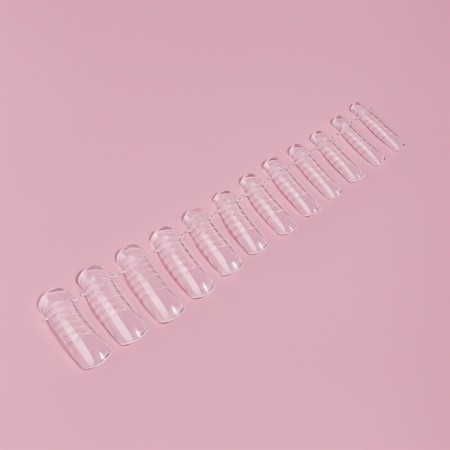 Upper forms for building in a container, C-bend, 120 pcs, transparent color-3