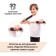 Wooden sword "Vakzashi", in a sheath, black color, beech