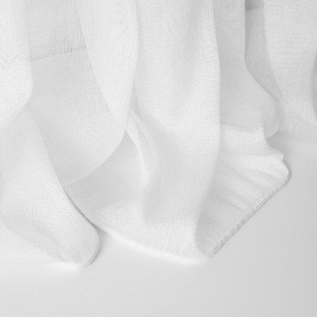 Curtain "Lounli", size 300 x 270 cm, white color-2