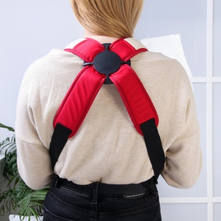 Baby-Kangaroo backpack, red color-1