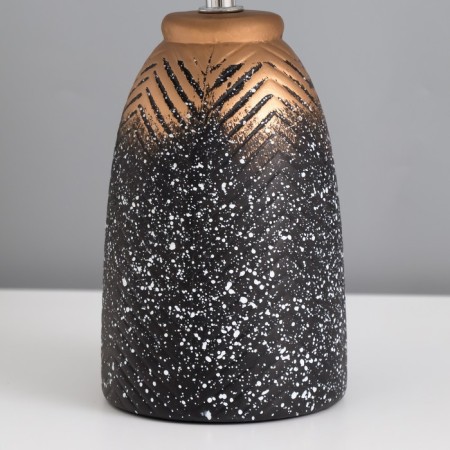 Table lamp "Kiu" 1x40W E14 black/gold 22x22x34cm-3