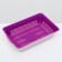 Deep toilet with a mesh of 36 x 25 x 9 cm, pink/purple