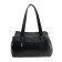 Female bag, artificial leather, black 35x8x24 cm