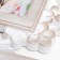 Photo frame Plastic in 3 photos 10x15 cm "Blooming cherry" golden-white 33x29 cm