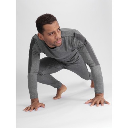 Male thermal underwear, size 52-54, gray color-12