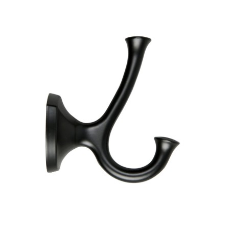 Furniture hook CAPPIO Value, two -rod, black color, 4 pcs.-3