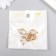 Decor for creativity Metal, plastic "Obval with a bead" 1.2x2 cm
