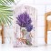 A set of 2 cutting boards + stand "lavender bouquet" 15x25 cm, 18x30 cm, 12x12 cm