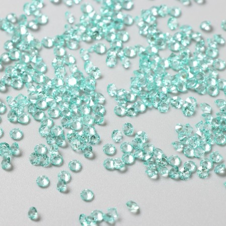 Decor for creativity plastic "Crystals of the sea wave" set 20 grams d = 0.12 cm-2