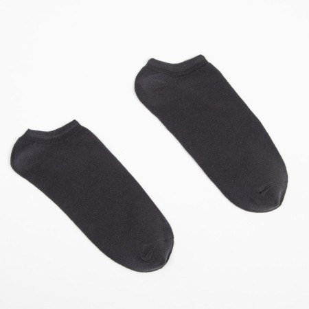 Socks men's shortened minku color graphite, size 40-41 (27 cm)