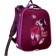 School backpack 38 x 30 x 16 cm, ergonomic back, stavia "cat 3d", lilac