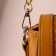 Handle for a bag, bamboo, with chains and carbines, 60 cm, gold color