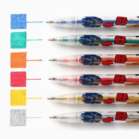 Ballic handle with sparkles, 6 colors, transformers-3